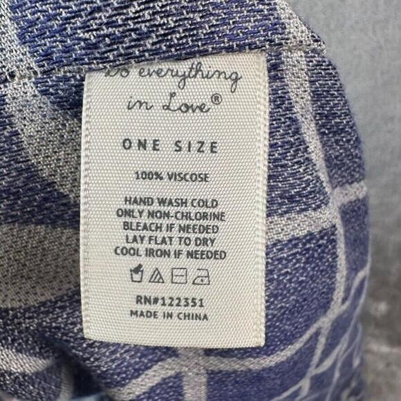 Francescas Women's Kimono Sheer Fringe Trim Boho Beach Cover Up - Picture 7 of 9